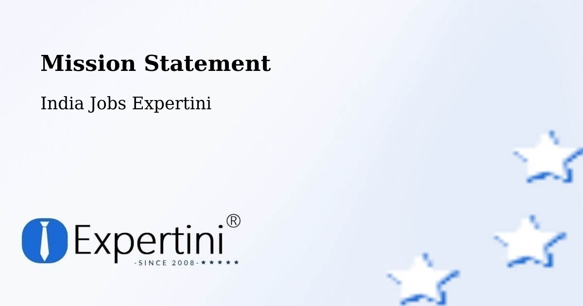 Corporate Mission – Kusmara - India Jobs Expertini